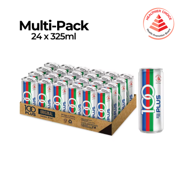 Beverage - 100 Plus Original 325ml (24's) HCS
