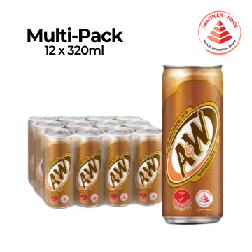 Beverage - A&W Root Beer 320ml (12's)
