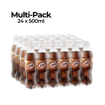 Beverage - A&W Root Beer 500ml (24's)