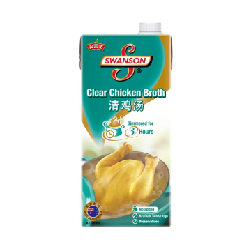 Broth - Chicken Clear Swanson (1L)^
