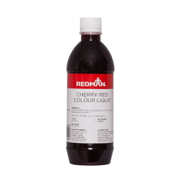 Colouring Liquid - Cherry Red Redman (500ml)