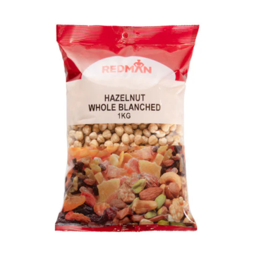Dried - Hazelnut Blanched Whole Redman (1kg)