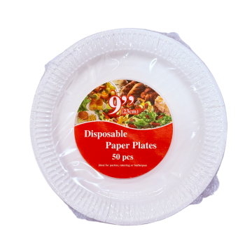 Paper - Plate 9" (50's)
