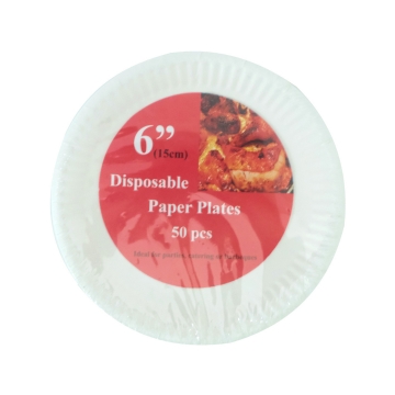 Paper - Plate 6" (50's)