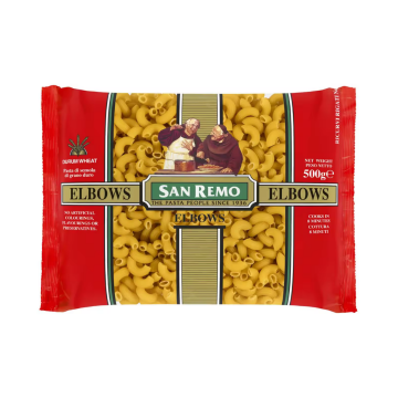 Pasta - Macaroni Elbows San Remo (500g)