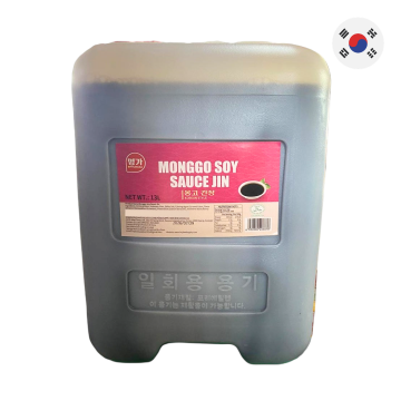 [Check Stock via WA 8882 7785] Sauce - Korean Monggo Soy Sauce Jin Myungga (13L)